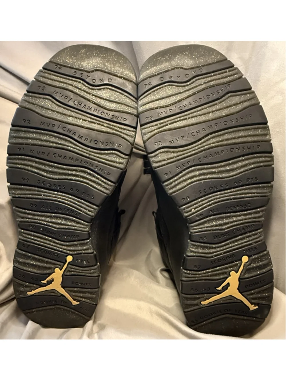 Air Jordan 10 Retro NYC Mens Sneakers Shoes SIZE 9 No Original Box